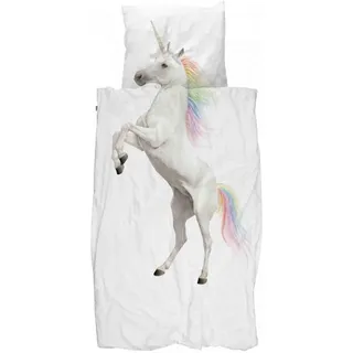 Snurk Einhorn Mehrfarbig 135 x 200 cm + 80 x 80 cm