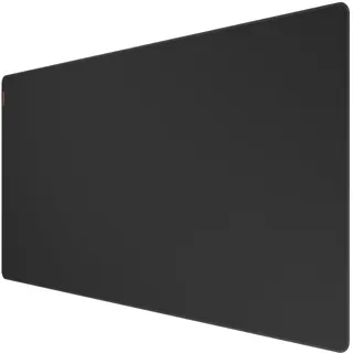KRUX Space Mauspad MAX 1200x600 mm Schwarz, Gaming Schreibtischunterlage | Gaming Mousepad 120x60 cm in Schwarz, Control-Oberfläche, rutschfest, wasserabweisend, vernähte Kanten, Büro & Homeoffice