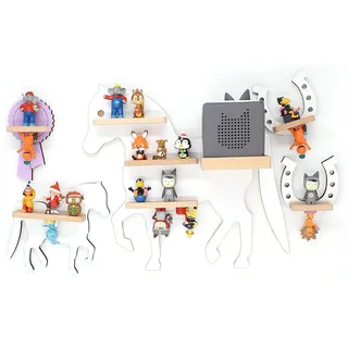 BOARTI Kinderregal BOARTI 43 x 68 x 19 cm Holz weiß