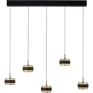 neuhaus pure PURE Falling Rings 5x LED Board 13 cm eckig schwarz