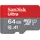 + SD-Adapter UHS-I U1 A1 120 MB/s 64 GB