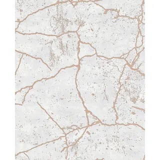 Superfresco Easy Vliestapete KINTSUGI ROSE GOLD 52 cm x 10 m 1000 g Roségold