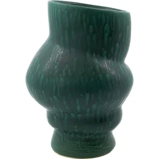 Disc Vase 25 cm grün