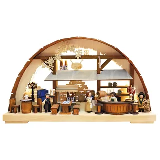Ratags 3D-Schwibbogen klein, Brauhaus