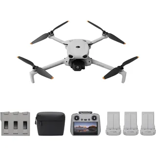 DJI Lito X1 Fly More Combo (DJI RC 2), Aktualisierte Version von Mini 3 | Hinderniserkennung, ActiveTrack, 1/1,3-Zoll-Sensor, Leicht für Erwachsene, 15km Videoübertragung, 3 Akkus, C0