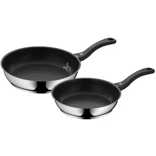WMF Devil Pfannenset Induktion 2-Teilig – Bratpfannen 24, 28 Cm – Edelstahl Crom