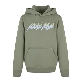 Karl Kani Kapuzenpullover Karl Kani KC251-005-2 Kani Flames Os Hoodie Junior (1-tlg) grün 158/164