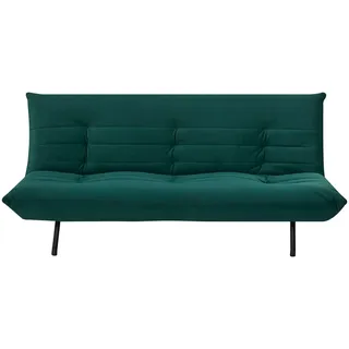 Schlafsofa  Atusa ¦ grün ¦ Maße (cm): B: 185 H: 92 T: 82.0