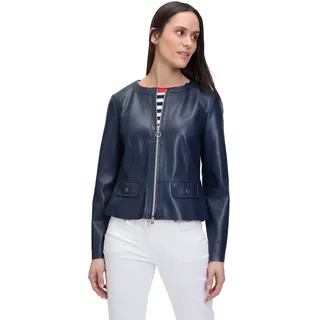Betty Barclay Kurzblazer mit Reißverschluss dunkelblau,42 - 42