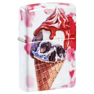 Zippo Benzin-Feuerzeug Color 540 Skull Ice, 60007479, unbefüllt
