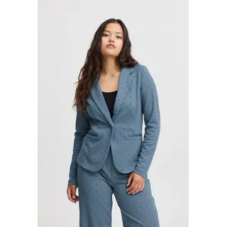 ICHI Kurzblazer IHKATE PRINT BL21 in Blau | Gr.: M