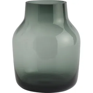 Silent Vase 19 cm dunkelgrün