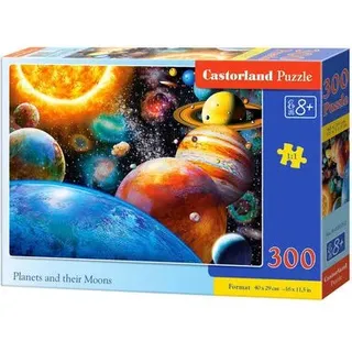 CASTORLAND B-030262 Puzzle 300 Teile Planets and their Moons