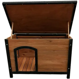 Hti-Living Hundehütte Rocco 0 x 0 x 0 cm Braun