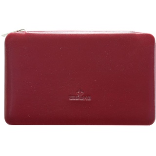 Windrose Merino Schmuckbox 23 cm rot