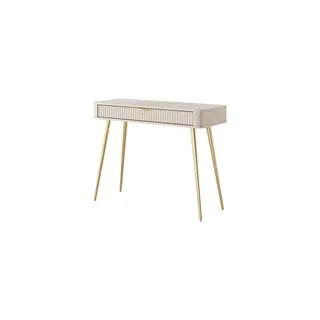 Schminktisch   , beige , Maße (cm): B: 100 H: 78