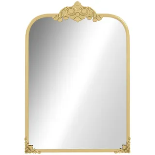 Homcom Wandspiegel 60 x 87 cm Gold