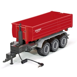 Siku Spielzeug-Traktor SIKU Control, 3-Achs-Hakenliftfahrgestell mit Mulde (6786) rot