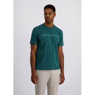 Pierre Cardin Print-Shirt (1-tlg) mit Logo-Print grün XXL (56)