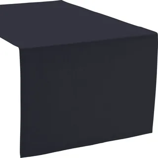 Sander Tischläufer Loft schwarz Größe 40x100 cm