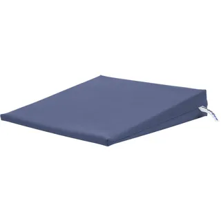 Sport-Tec Sitzkeilkissen VB 120 Sitzkissen Orthopädisch Keilkissen mit Kunstlederbezug, Auto Sitz Kissen, Büro Sitz Kissen, Sitzkeil, Taubenblau