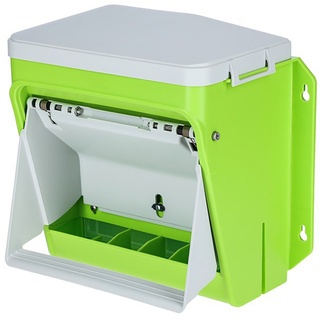Kerbl Vogeltränke SmartCoop Futterautomat, mit Schutzklappe, 7,5 kg