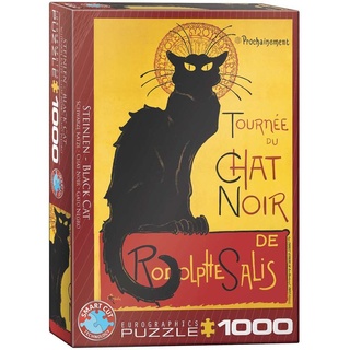 Eurographics 6000-1399 - Chat Noir - Die schwarze Katze Puzzle 1.000 Teile