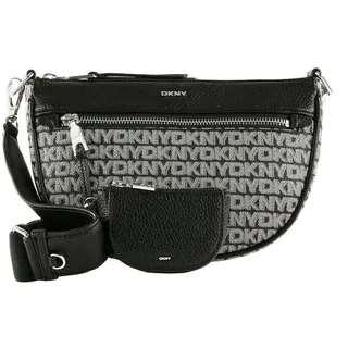 DKNY Zoie Crest Umhängetasche Leather Black