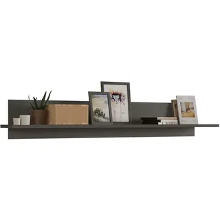 INOSIGN Wandboard Aalborg, Breite 140 cm, 1 Ablageboden, inklusive Wandmontagematerial, Regal, Wandregal, Ablage, Wandpaneel grau