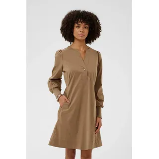 Culture Kleid Blusenkleid Beige M