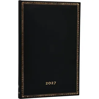 paperblanks ltd. 12-Monatskalender Black Edition Maxi Vertikal 2027 Buch
