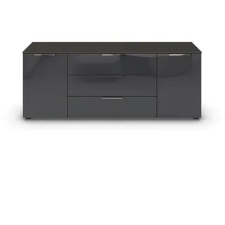 Lowboard Flipp Glas Basalt