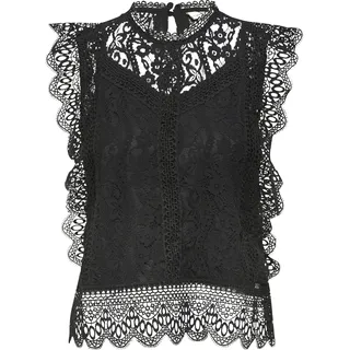 QS Blusentop schwarz XS