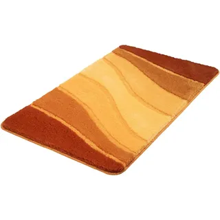 KLEINE WOLKE Badteppich Ocean Safran 100 x 60 cm