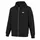 Fleece Kapuzenjacke Schwarz M