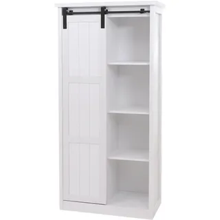 MCW Highboard 163 x 76 x 38 cm Weiß