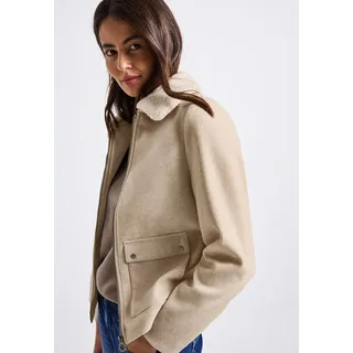 STREET ONE Hemdjacke in beige | Gr.: 42