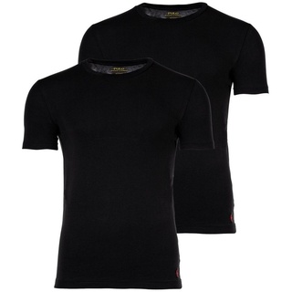 Polo Ralph Lauren T-Shirt Herren T-Shirts, 2er Pack - CLASSIC-2 PACK-CREW schwarz S
