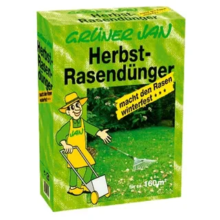 Grüner Jan Herbst Rasendünger biologisch 5 kg