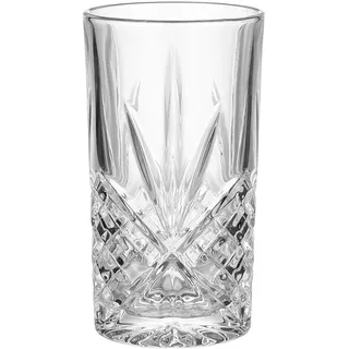 BUTLERS Trinkgläser 330ml Gläser Set aus Kristall -CRYSTAL CLUB- ideal als Cocktailglas, Wasserglas & Trinkgeschirr