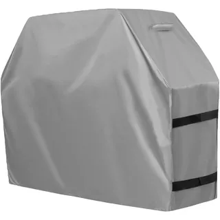 OutdoorLines Wasserdichte robuste Grillabdeckung – Universal-Grillabdeckungen, UV-beständig, für den Außenbereich, 162 x 61 x 111 cm (L x B x H), Grau