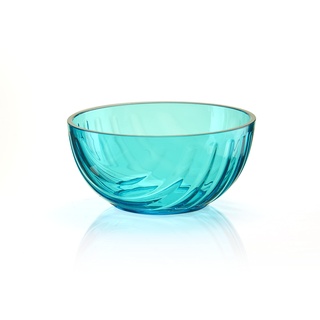 Guzzini - Schüssel Ø 12 cm, Salatschüssel, aus organischem und recycelbarem Kunststoff - Blau, Ø 12 cm x h6 cm - 24855448