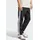 Essentials 3-Streifen Open Hem Sporthose Schwarz/Weiß XL