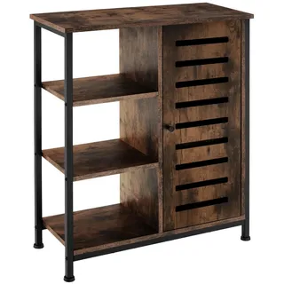 Tectake Sideboard 71 x 82 x 32 cm Braun