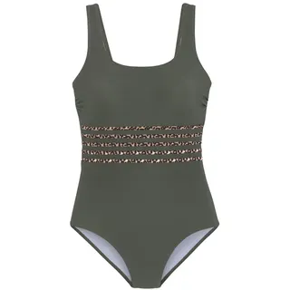 LASCANA Badeanzug Adelin Mehrfarbig 40 Cup F