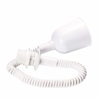 ORION LIGHTSTYLE Leuchtenpendel 2M Meter Zugpendel Schnurpendel Lampenaufhängung Rolly Zug Lampen Zug Pendel Leuchten (weiß)