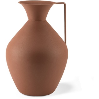 Vase Roman braun L25,5xB25,5xH37cm"Vase Roman braun"