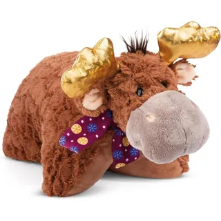NICI Kuscheltierkissen Elch Thure 40 x 30 cm Braun