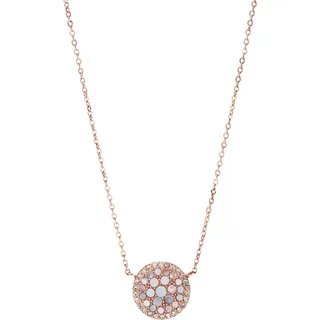 Fossil Kette mit Anhänger JF01740791 Roségold / Edelstahl