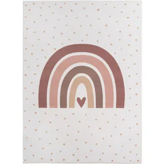 KADIMA DESIGN TINO Kinderteppich 140 x 200 cm Creme